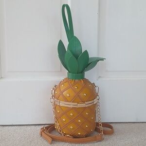 By The Pool 3D Pineapple Handbag